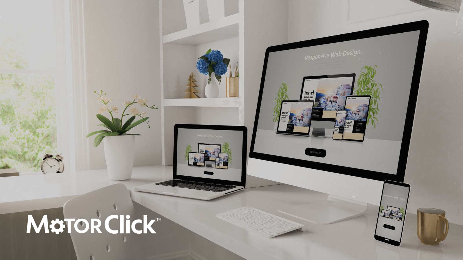 Responsive web design example