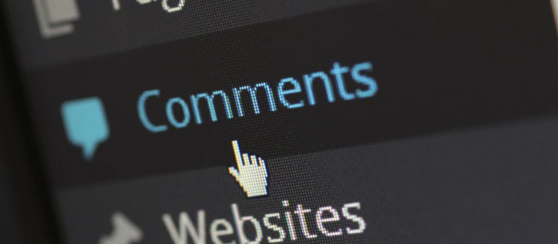 Managing blog comments